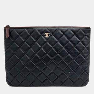 Pre Owned Chanel Clutch New Medium