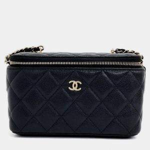 Chanel Caviar Small Vanity Crossbody Bag