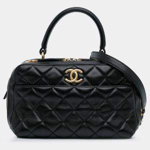 Chanel Medium Lambskin Trendy CC Bowling Bag