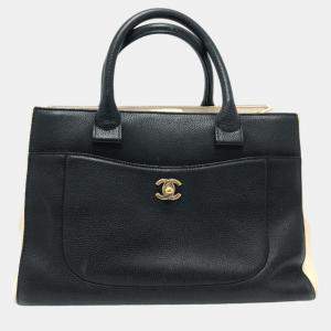 Pre Owned Chanel Black CC mark Shoulder Bag