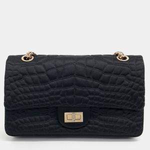 Pre Owned Chanel satin 2.55 bag 24