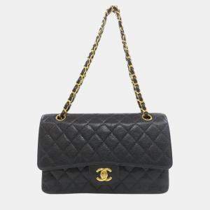 Chanel Caviar Skin Matelasse Chain Shoulder Bag