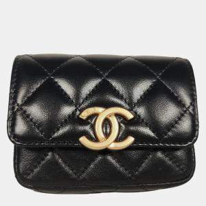 Chanel Lambskin GHW Waist Pouch Belt