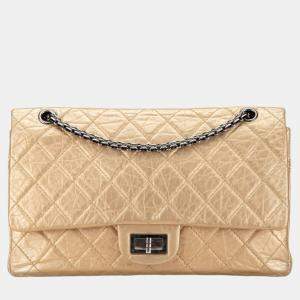 Chanel Gold Reissue 2.55 Aged Calfskin Double Flap 227