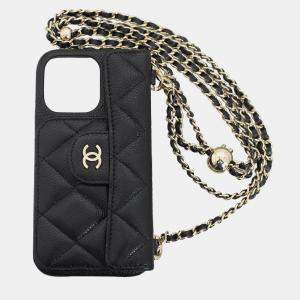 Chanel iPhone Case 13pro Smartphone Crossbody Bag