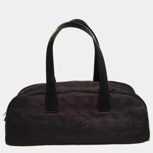 Chanel Black Nylon Traveline Handbag