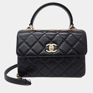Chanel Black Leather Trendy CC Small bag