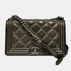 Chanel Boy Bronze Bag