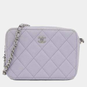 Pre Owned  Chanel Leather Timeless Classic Shoulder Bag