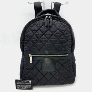 Chanel Matelasse 20 Series Nylon Black Cococoon Fluffy Backpack