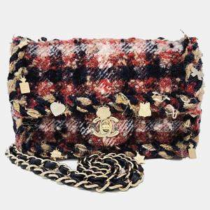 Chanel Multicolor Tweed New Mini crossbody Bag