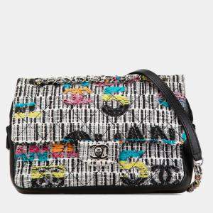 Chanel Multicolor Tweed Easy Fantasy Flap Bag