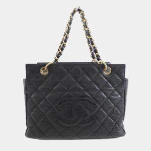 Chanel Black Vintage Petit Timeless Tote Bag
