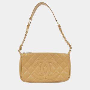 Chanel Beige Shoulder Bag