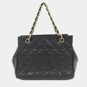 Chanel Grained Calfskin Handbag