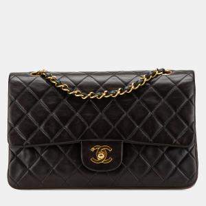 Chanel Black Medium Classic Lambskin Double Flap