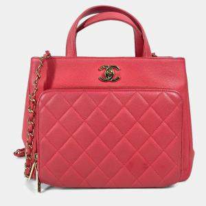 Chanel Caviar Quilted Small Business Affinity Shopping Bag 