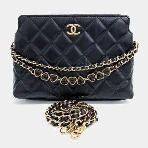 heart chain shoulder bag
