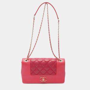Chanel Quilted Sheepskin Vintage Mademoiselle Flap Bag