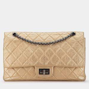 Chanel Gold Reissue 2.55 Aged Calfskin Double Flap 227