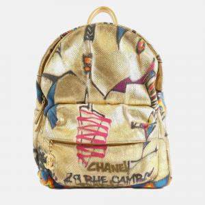 Chanel Multi-color Backpack