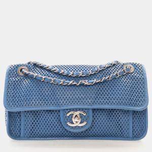 Chanel Medium Blue Calfskin Up In The Air