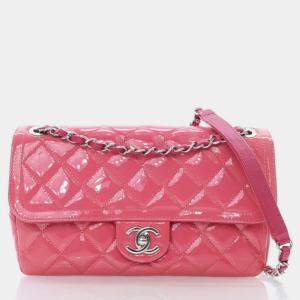 Chanel Medium Patent Coco Shine Flap Bag