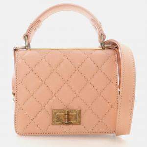 Chanel Small Calfskin Rita Top Handle Flap Bag