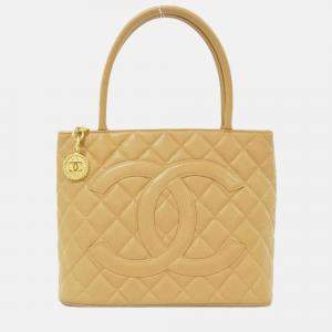 Chanel Beige Handbag