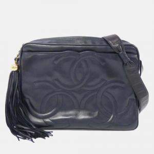 Chanel Navy Shoulder Bag