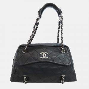 Chanel Coco Mark Matelasse Tote Bag Lamb