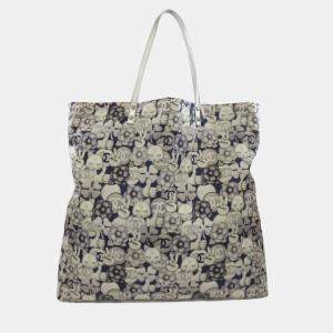 Chanel Cat Motif Tote Bag Nylon