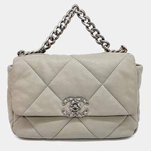 Pre Owned Chanel 19 Flap Bag Small