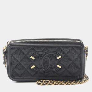 Chanel Cc Filigree Matelasse