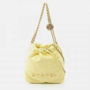 Chanel 22 Mini Leather Shoulder Bag 