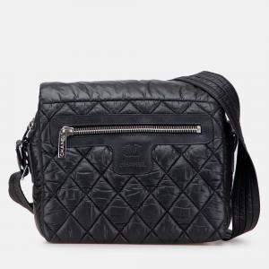 Pre Owned Chanel Black Small Nylon Coco Cocoon Flap Crossbody