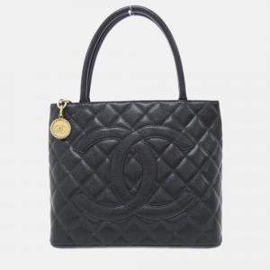 Pre Owned Chanel Black Handbag