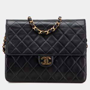 Chanel Small CC Quilted Lambskin Single Flap