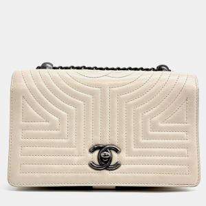 Chanel Beige Leather WOC Mini Crossbody Bag