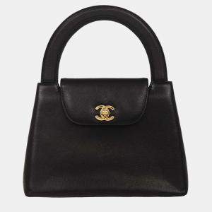 Chanel Black Calfskin Handbag