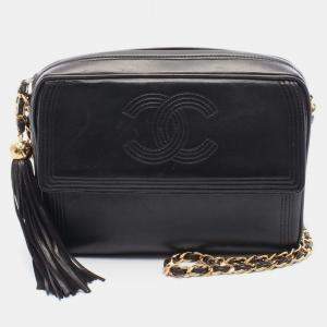 مملوكة مسبقًا Chanel CC Front Pocket Tassel Crossbody Bag
