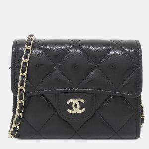 Pre Owned Chanel Timeless Classic Line Chain Clutch