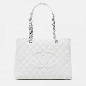 Pre Owned Chanel Caviar Grand Shopping Tote