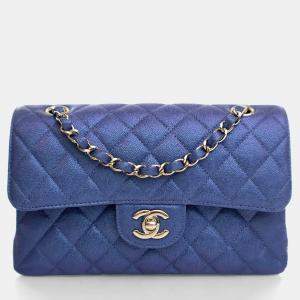 Pre Owned Chanel Small Caviar Classic Double Flap Bag