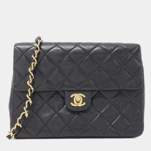 Pre Owned حقيبة كتف شانيل جلد الخروف