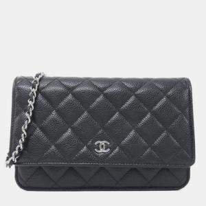 Pre Owned Chanel Timeless Classic Chain Wallet