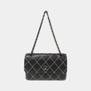 مملوكة مسبقًا Chanel Wild Stitch Line Shoulder Bag