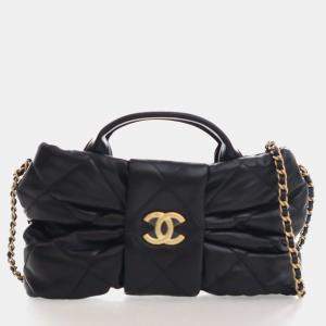 مملوكة مسبقًا Chanel Mini Shiny Calfskin Bow Bag