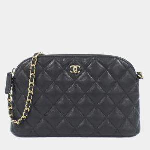 Pre Owned Chanel Timeless Classic Line Chain Clutch