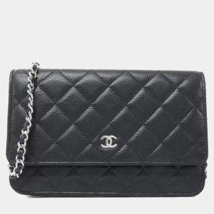 Pre Owned Chanel Timeless Classic Chain Wallet
